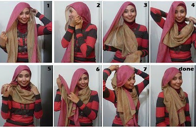 Cara Memakai Jilbab Modern yang Trendy